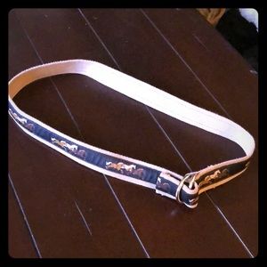 Vintage EQ horse belt